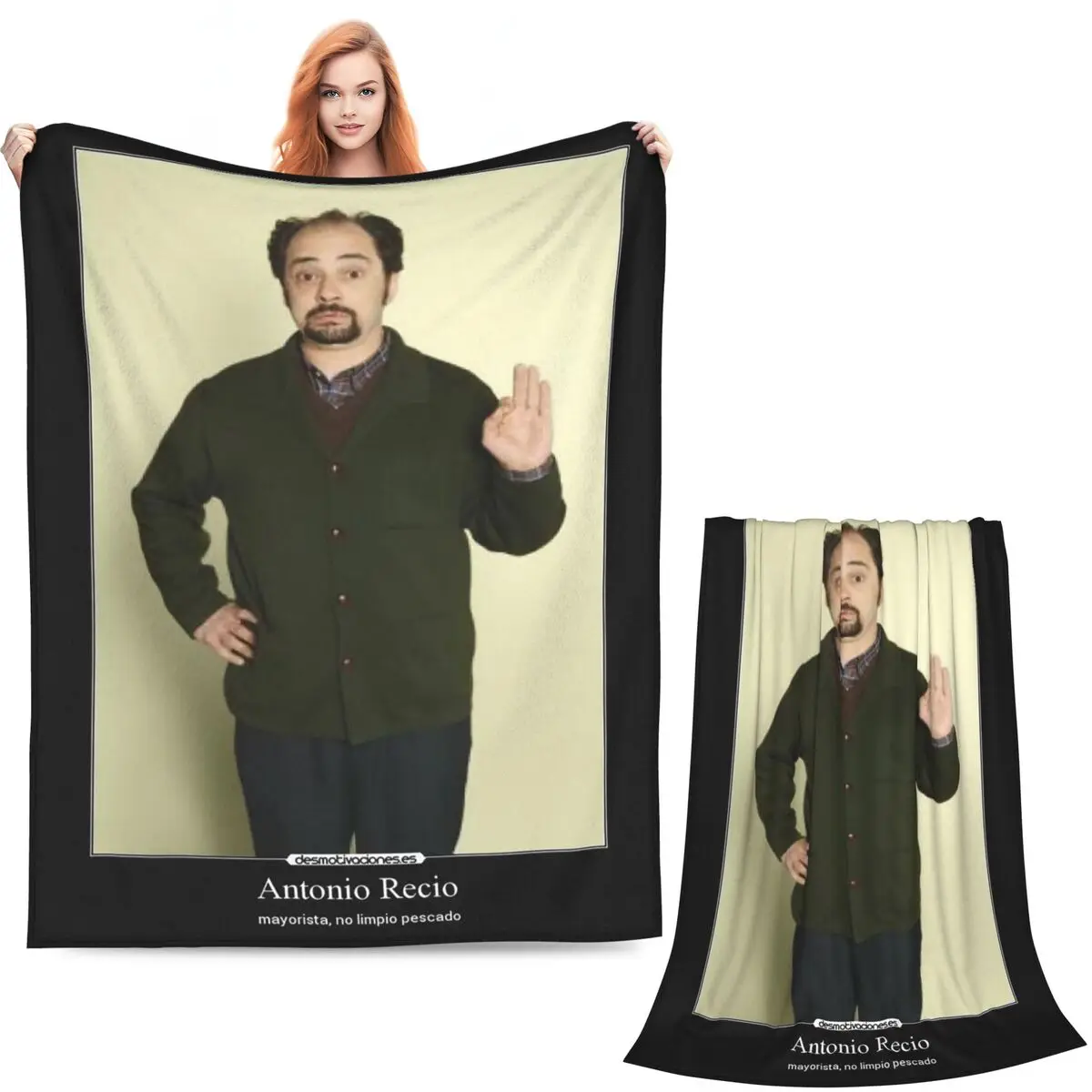 Antonio Recio Blankets Soft Warm Flannel Throw Blanket Plush for Bed Living room Picnic Travel Home Couch