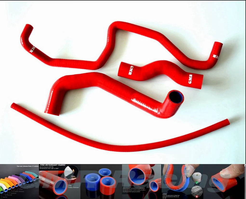 

Car truck Silicone Coolant Radiator Hose Kit Fit 2003 2004 2005 2006 2007 Nissan 350Z/ Infiniti V35 G35 Red Blue Coolant Hose