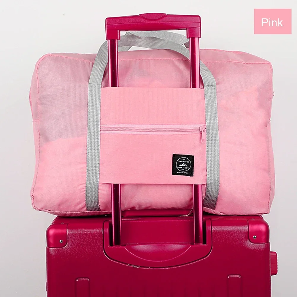 Travel Bag Folding Travel Storage Bag Travel Storage Bags Boarding Luggage Clothes Handbags Picnic Move House Large Handbag view 5