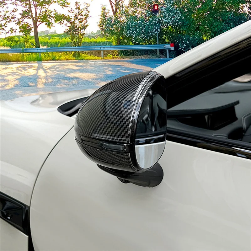 

A77Q-Car Rearview Mirror Cover Protective Cover 6 Pcs Set For Xiaomi Su7 Side Mirror Scratch Resistant Modified Accessories