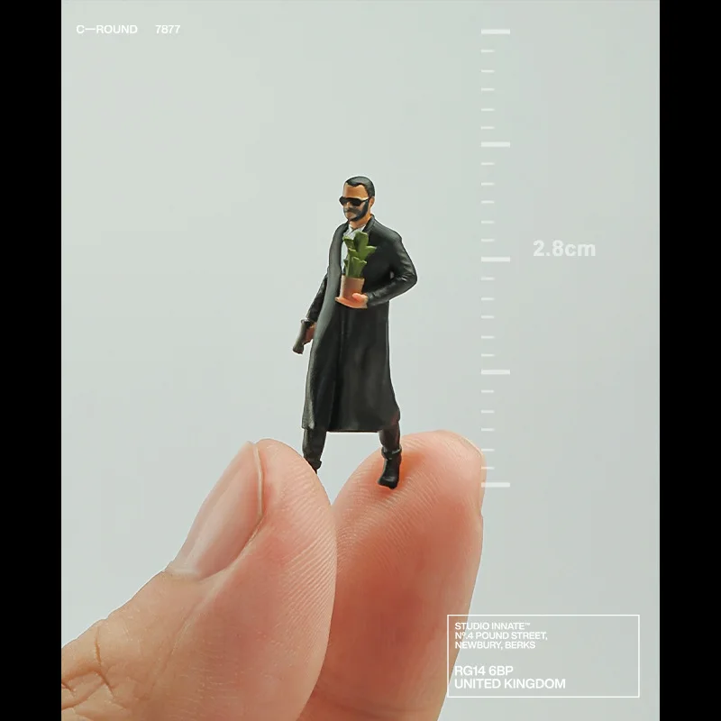 1:64 Anime Killer มินิตุ๊กตารูป Miniature การถ่ายภาพ props ฉาก DIY ตารางทรายภูมิทัศน์เครื่องประดับของขวัญ