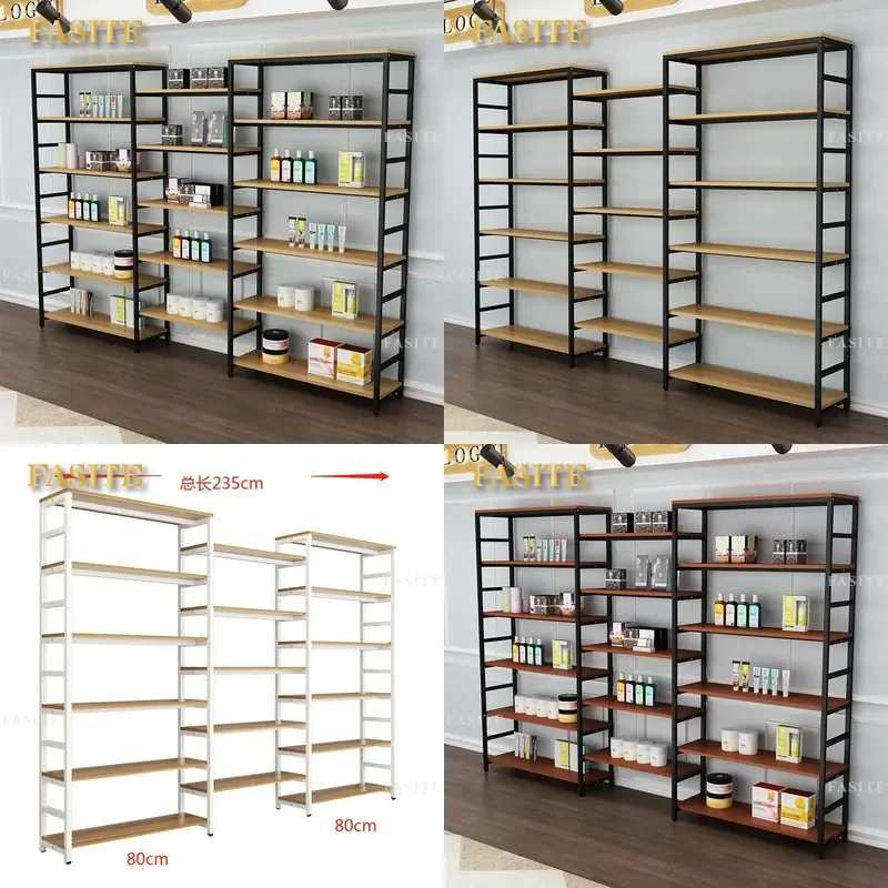For Supermarket Storage Rack Floor to Ceiling Multi Layer Shelf Display Stand for Maternal Infant Cosmetics Commercial Use