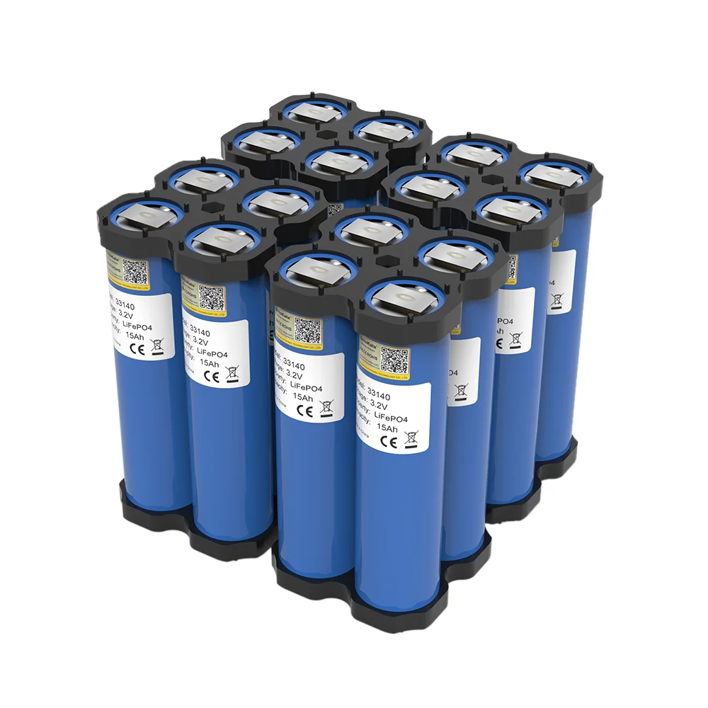 VEITOKALA-Batterie LiFePO4 pour E-Scooter, Batteries pour Outils Électriques, Nickel Tax Free, 3.2V, 33140, 16Ah, 4S, 12V, 24V, 15Ah, 30Ah, 24 Pièces/Lot