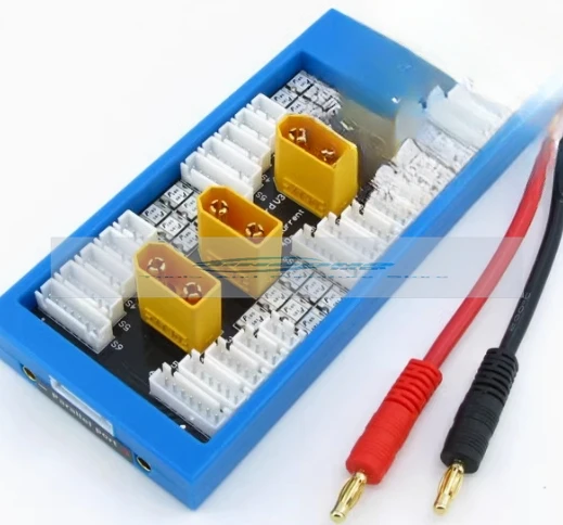 V3 XT90 plug lithium battery parallel charging parallel punching board expansion board parallel charging