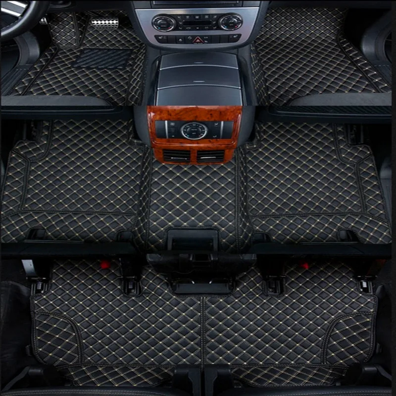 

Good quality! Custom special car floor mats for Mercedes Benz R Class W251 6 7 seats 2020-2006 waterproof carpets for R 2015
