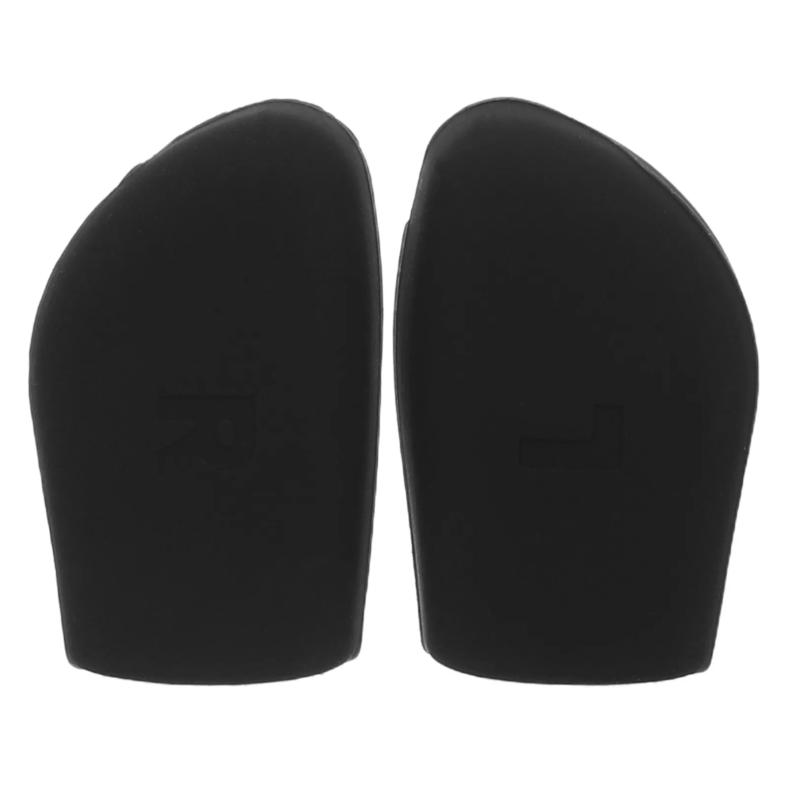 1Pair Black Eyeglass Anti-Slip Temple Covers Silicone Grip Stable Hold for Running Cycling Glasses Ear Retainer Pads Temple Tips