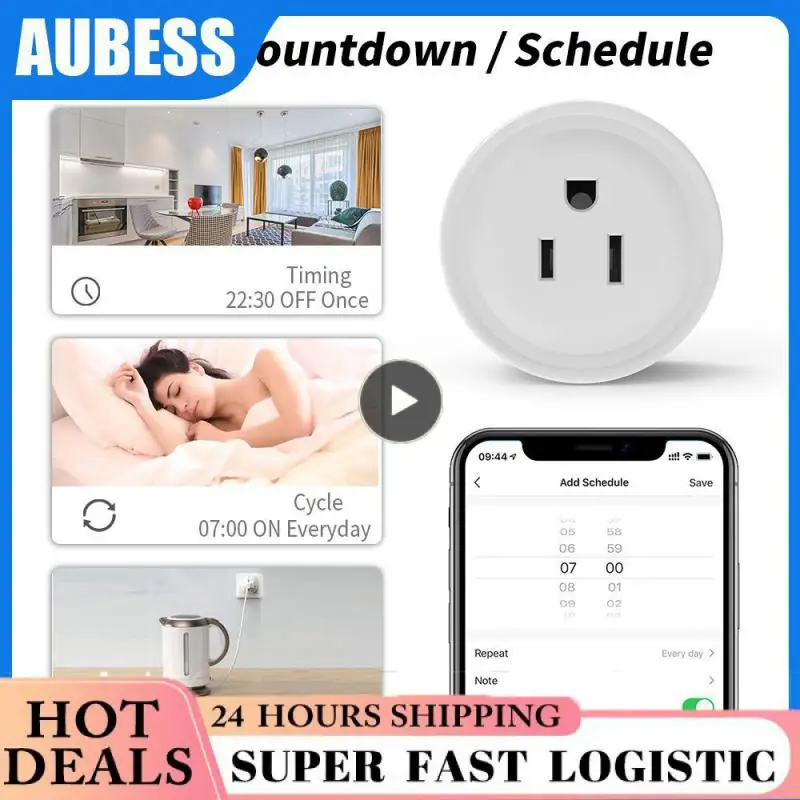 Alexa Voice Control User-friendly Easy Remote Timer Control Convenient Alexa Voice Control Fast -fi Connection -fi Plug