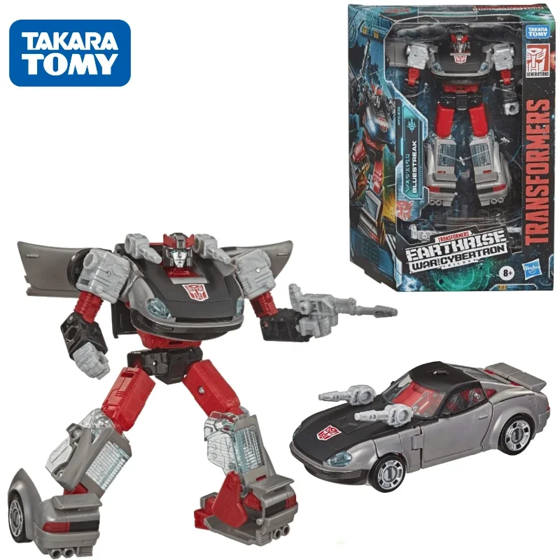 Takara Tomy Transformers G Series, Earthrise Channel Limited, WFC-E32, Blue Thunder Robot, Modelo de Ação Anime, Em Stock