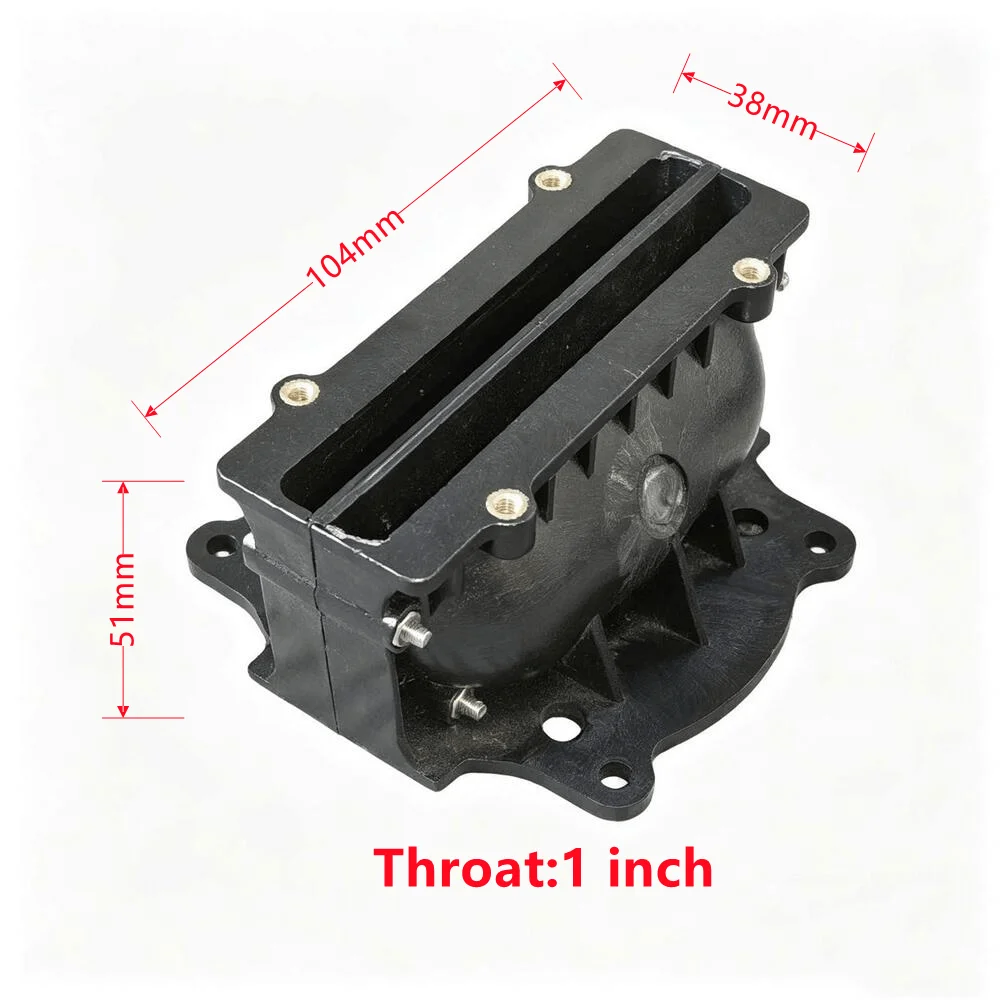 MW Audio 5 6 Zoll Line-Array-Hornlautsprecher-Zubehör 104x38x51mm 1 Zoll Halsöffnung – Detail 1