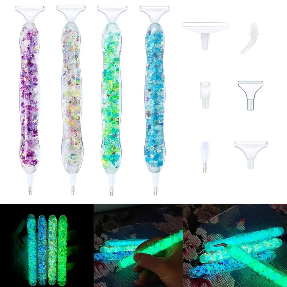 Luminous Spot Drill Pen Luminous Point Drill Pen Diamond Painting Pens Diamond Painting Accessories Cross Stitch