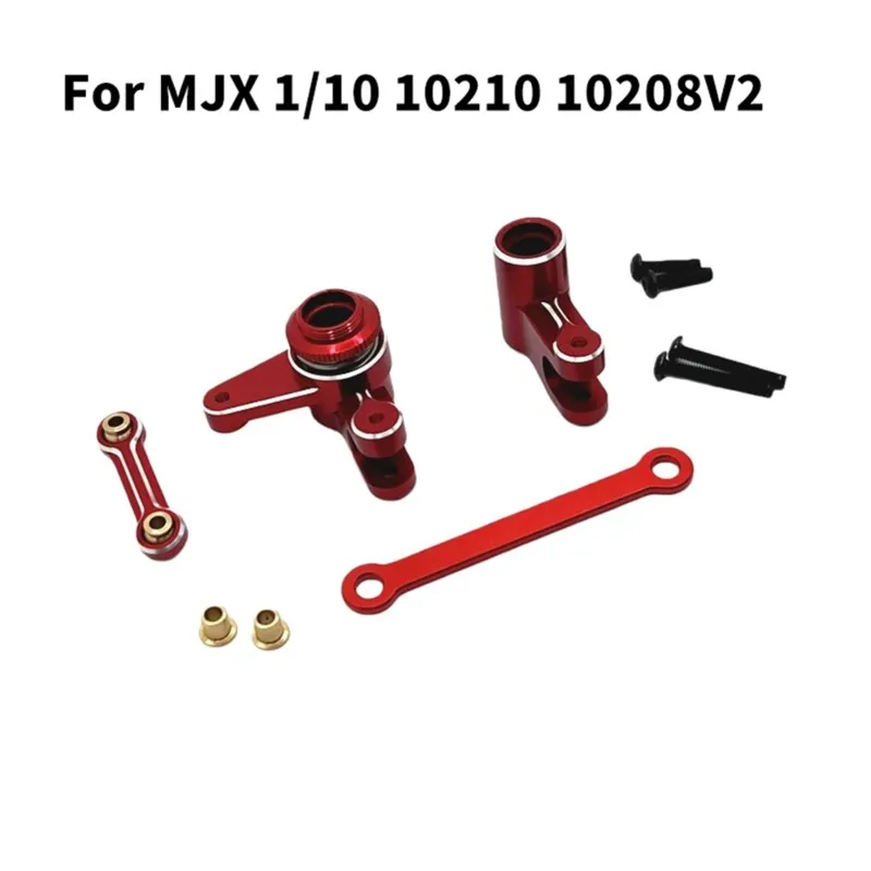 B05C-For MJX 1/10 10210 10208V2 RC Car Steering Assembly Kit- Upgraded Accessory Parts