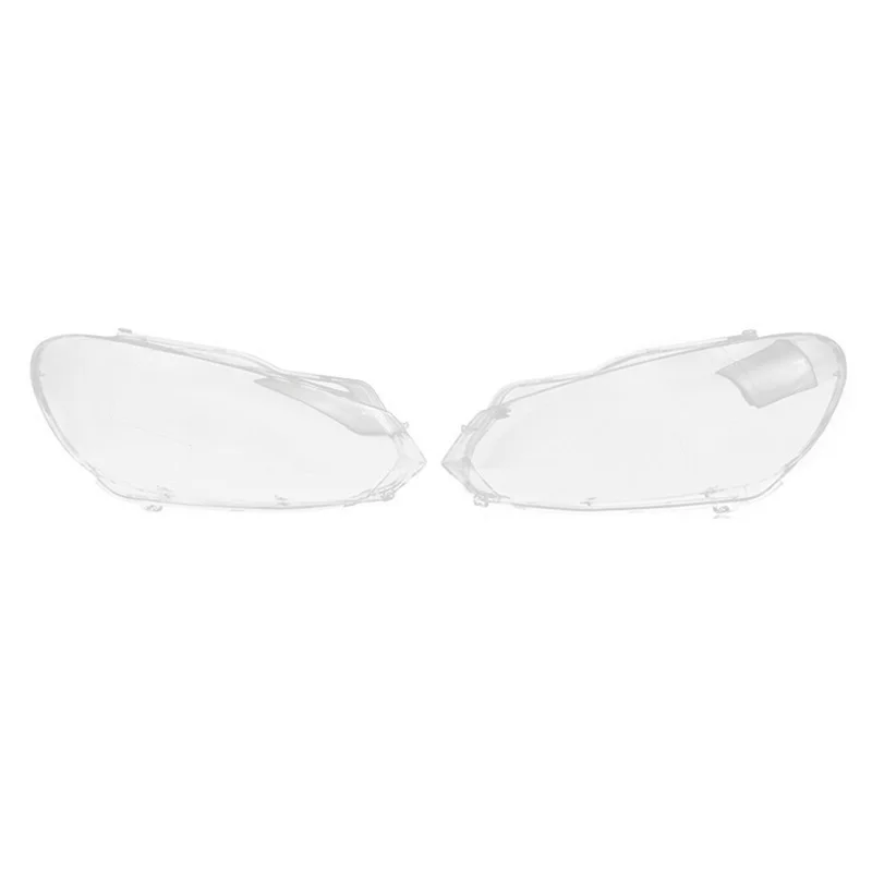 

IALJ-Clear Light Cover Headlight Cover Headlight Lens Cover Dust Cover Auto For VW Golf 6 MK6 GTI R 2010-2014
