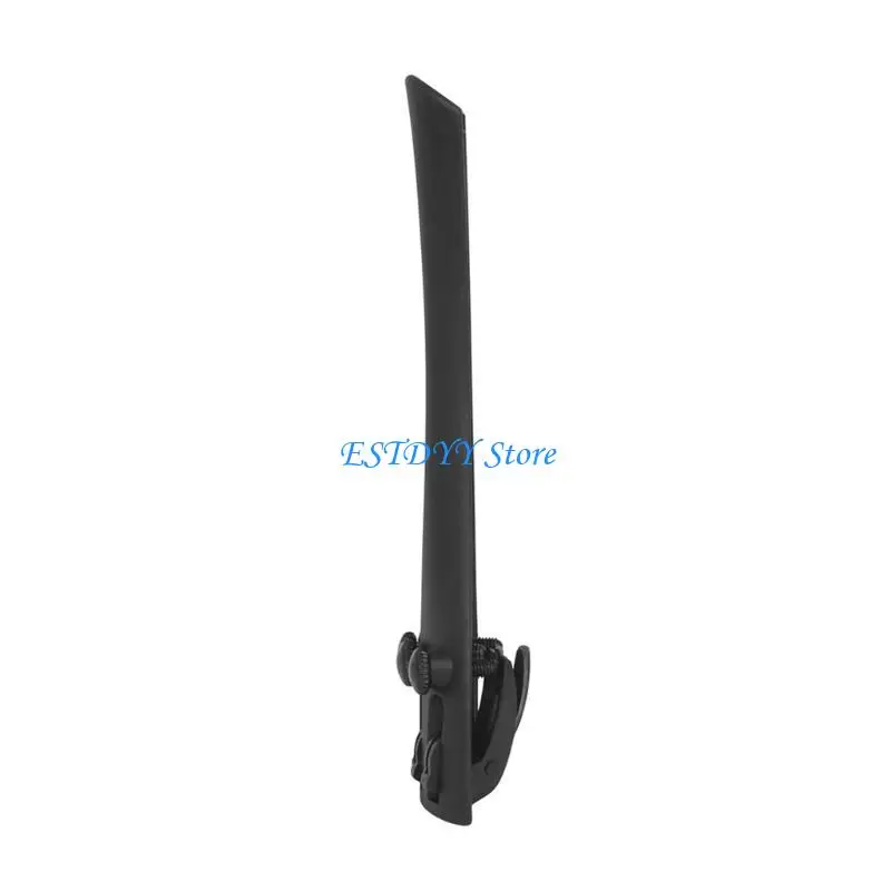 

G6DE Composite Tail Replacement 3/4 4/4 Carbon Fiber Violino Fiddle Tailpiece with 4 Fine Tuners Instrument Part