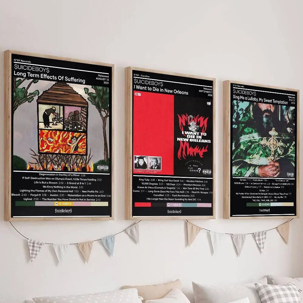 ملصق المغني الانتحاري ذاتي اللصق فني مقاوم للماء ملصق ورقي مقهى بار ديكور جدران الغرفة #2