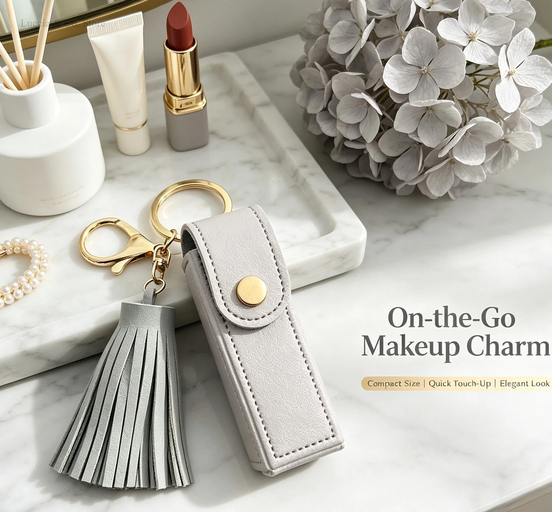 Astuccio Porta Rossetto con Na - Key Holder Leather Pouch recensione e prezzo