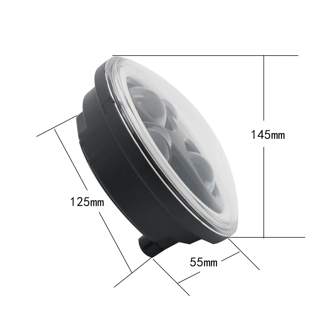 2x 5.75 inch led headlight High/Low beam halo for Speed Triple & Street Triple & Thunder 5 3/4