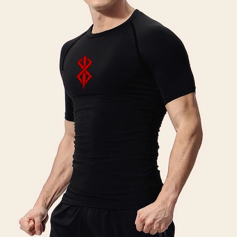 

Men's Graphic Compression Shirt Gym Workout Running Underwear Baselayers Sports Quick Drying T-Shirt Bmw T Shirt