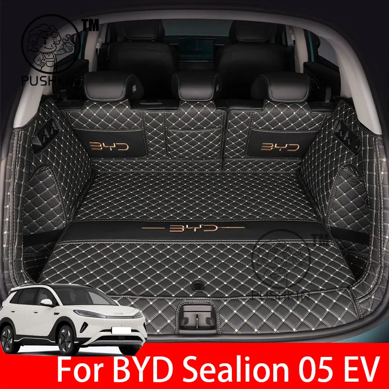 

Car Boot Mat Rear Trunk For BYD Sealion 05 Sea lion 05 2025 2026 Liner Cargo Leather Floor Carpet Tray Protector Accessories Ma