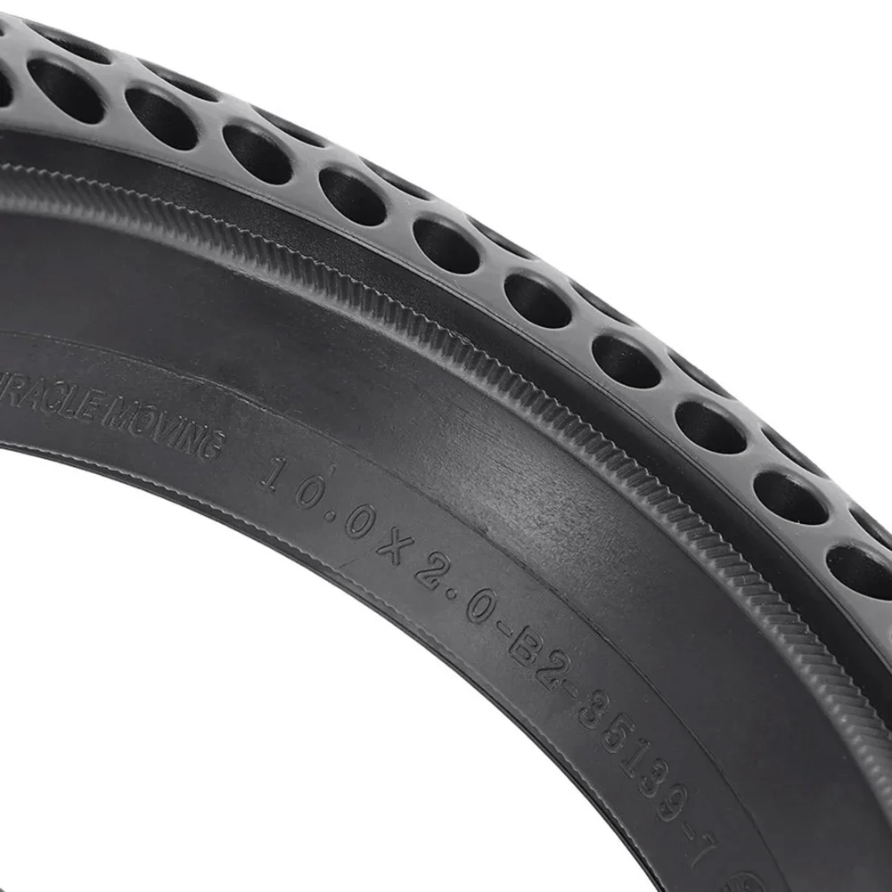 Electric Scooter For honeycomb Tire for Xiaomi For M365 - 10x2-36 Solid Construction with Optimized Vibration Reduction