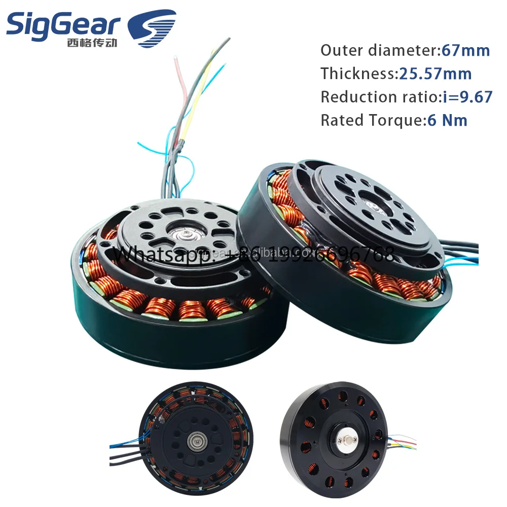 Precision Exoskeleton Joint Actuator, High Torque Cycloidal Gear Motor for Bionic Wearable Robot, Custom Joint Module R&D