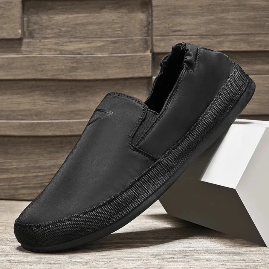 

Модная мужская повседневная обувь, легкие мужские лоферы, мужские прогулочные кроссовки из ледяного шелка, удобная обувь для ленивых, удобная обувь для вождения