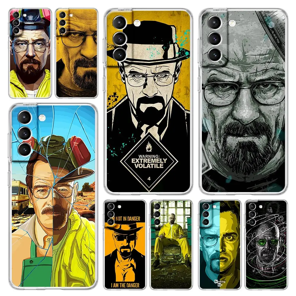 

Breaking Bad Chemistry Walter white Phone Case For Samsung Galaxy S22 5G S20 Ultra S21 FE 5G S10E S9 S8 S10 Plus Note 20 Cover