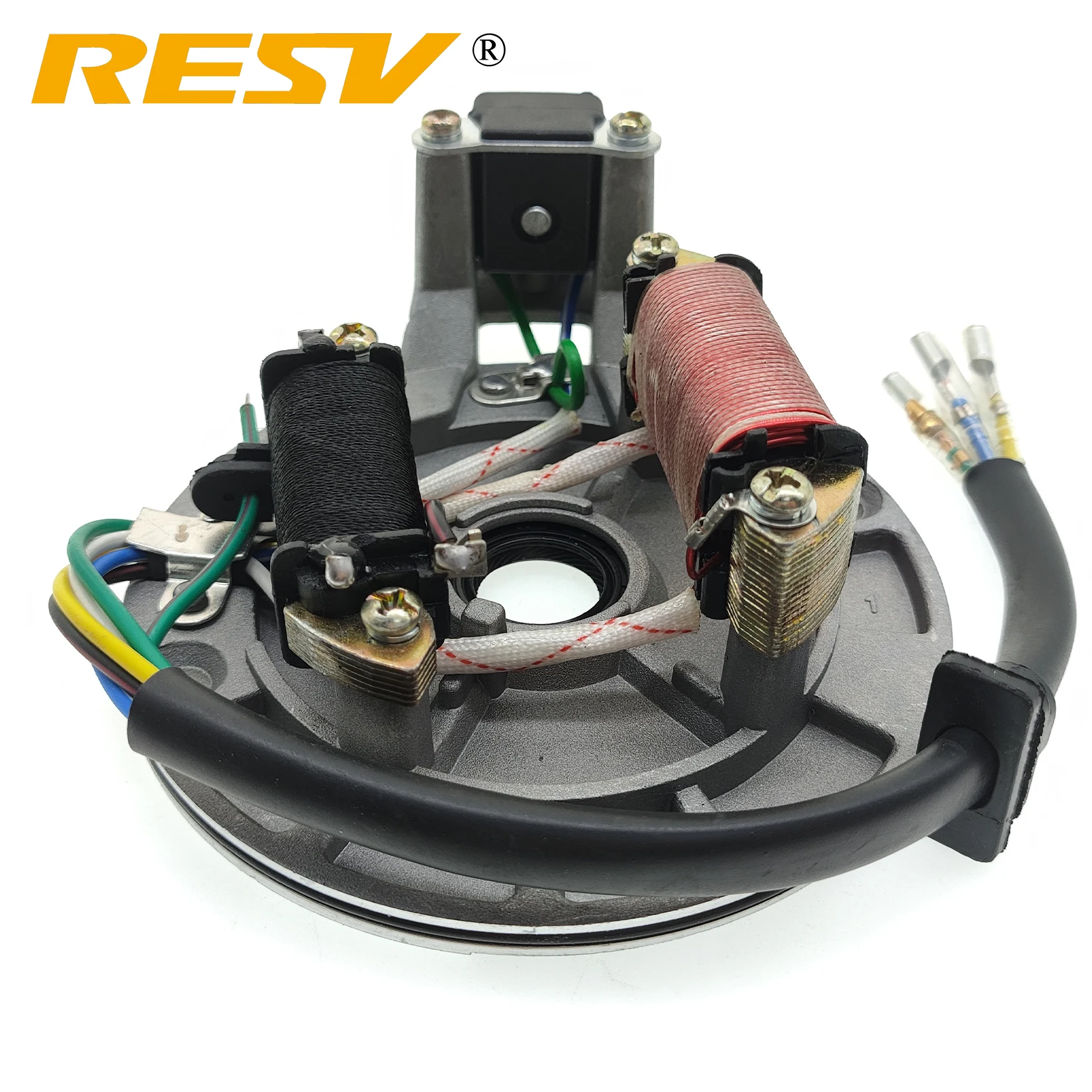 ملف إشعال ريسف مغناطيسي للدراجة الحفرة ، لوحة الجزء الثابت ، لاقط مغناطيسي ، 70cc ، 90cc ، 110cc ، 125cc ، JH70 ، JH 70 #3