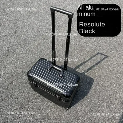 Travel Bags Business Carry On Aluminium Pilot Case Luggage Suitcases Trolley Pilot Case