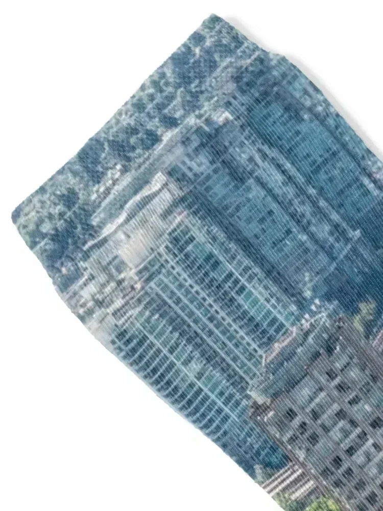 City Buildings Downtown Vancouver Socks Stockings compression custom hockey golf Socks Women Men's