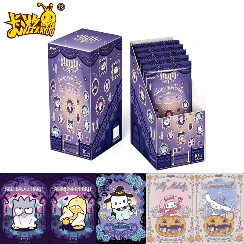 Kayou Sanrio Characters Cute Dream Collection Card Special Pack Halloween Surprise Night Trading Cards