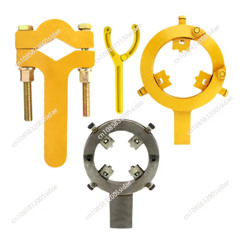 Excavator Forklift Repair Tool Cylinder Wrench Hydraulic Cylinder Dismantlement Tool Oil Change Seal Piston Nut