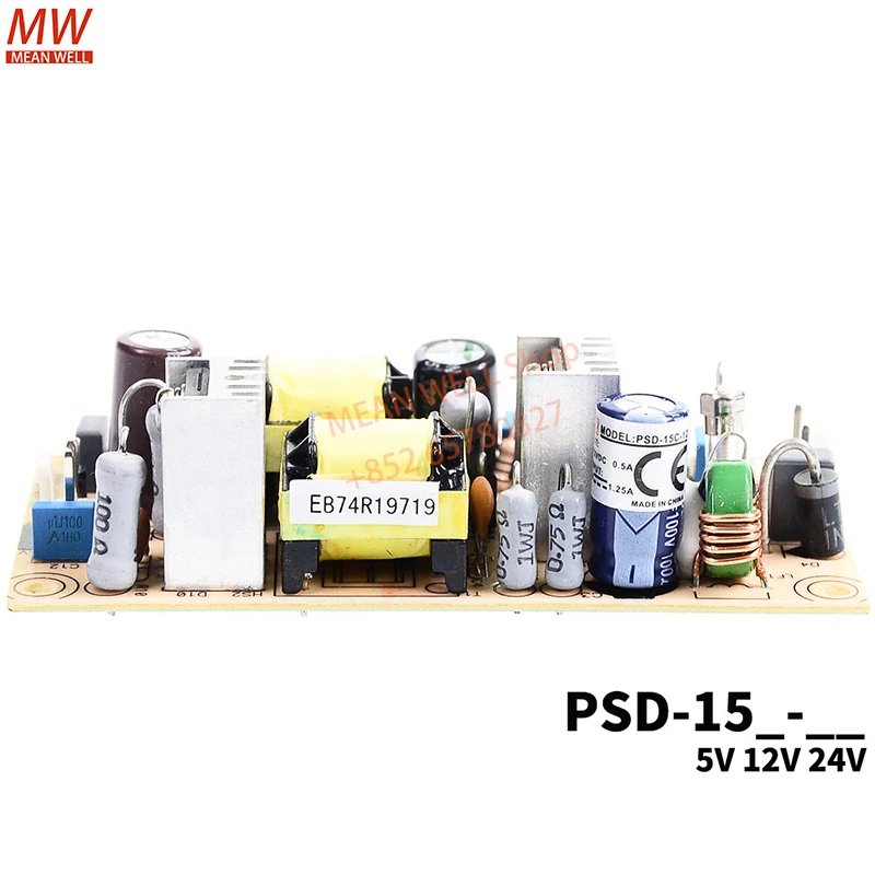 Original MEAN WELL Switching Power Supply 15W DC-DC Single Output Switching Power Supply PSD-15A-05 PSD-15B-05 PSD-15C-05 12 24