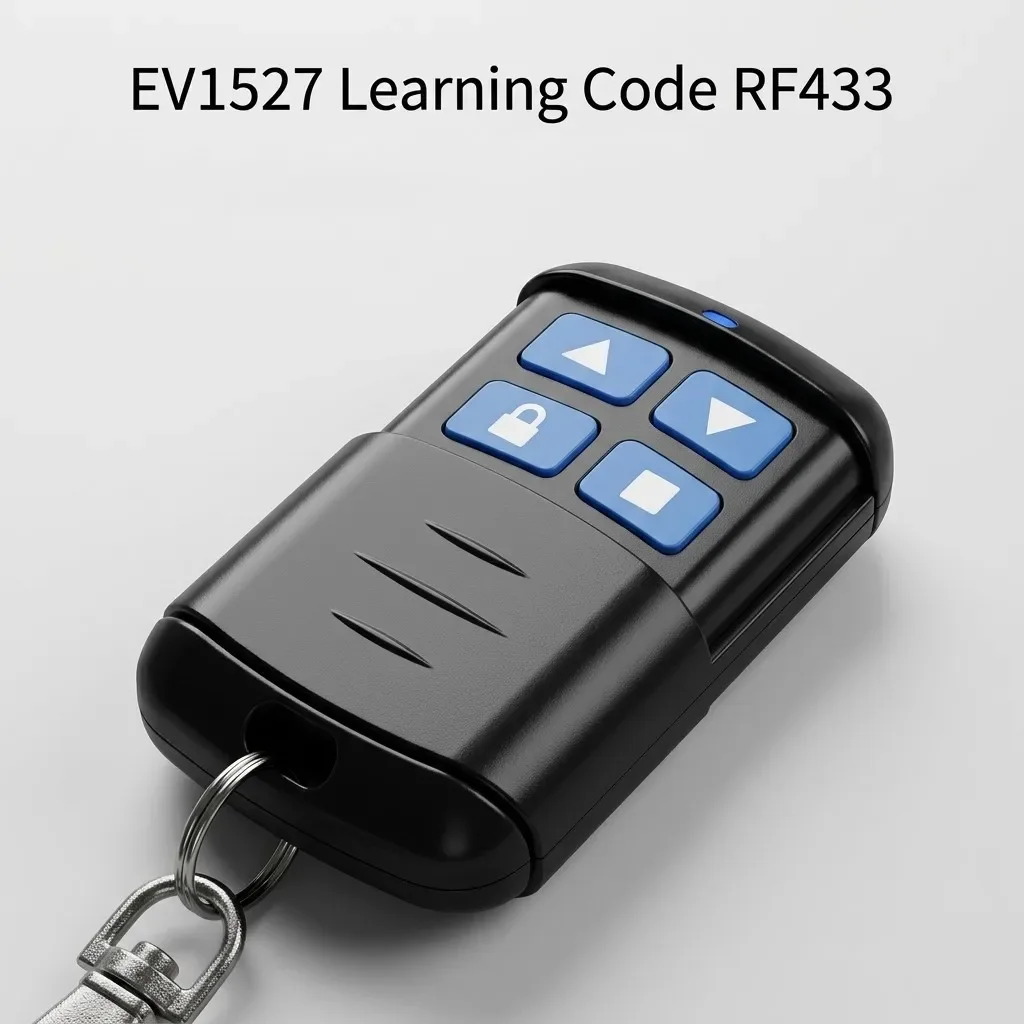 433 MHz EV1527 Remote Control 1527 Learning Code 4 Button For RF Receiver Switch Module PT1527 SCT527 HS1527 FP1527