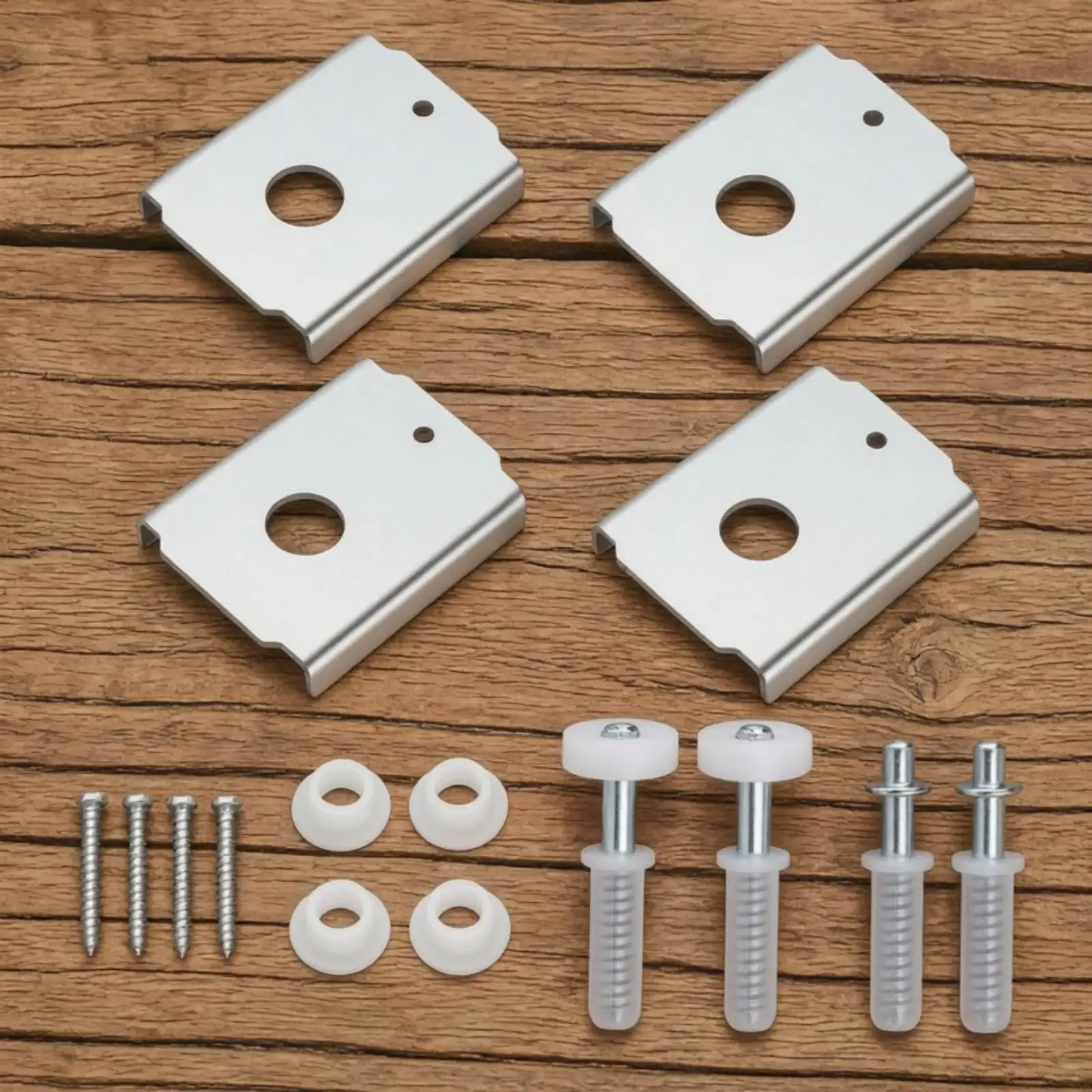 Low Profile Door Repair Bracket for Bi-fold Door Turning Point Hardware Carbon Steel