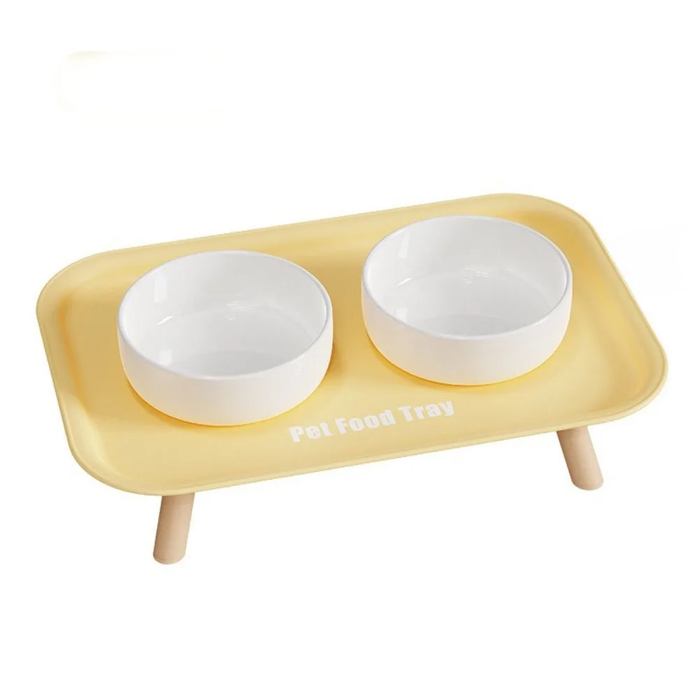practical-large-capacity-pet-double-bowl-anti-flip-anti-splash-ceramic-cat-bowl-ceramic-neck-protection-dog-bowl-cat-dish