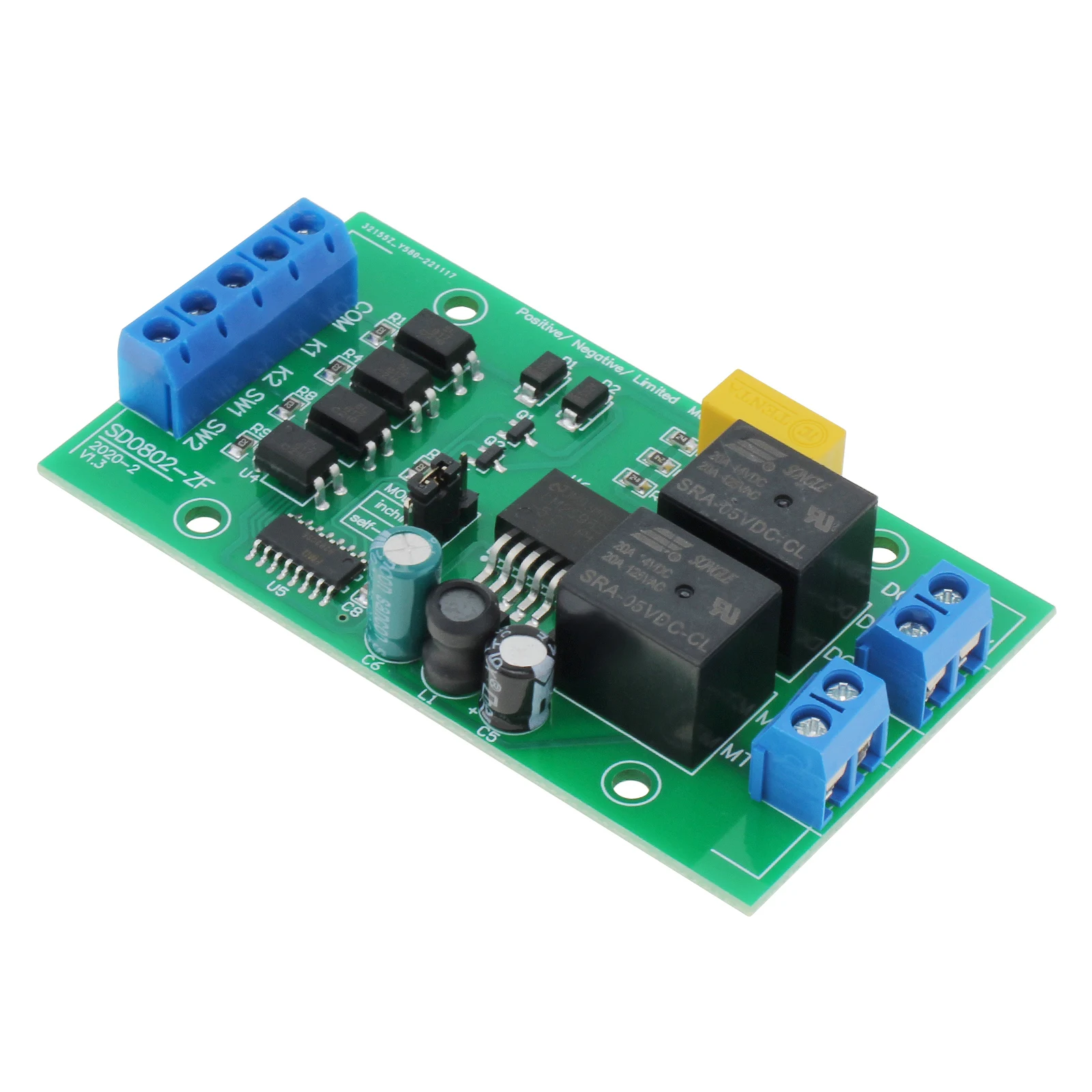 

4V - 40V Forward Reverse Controller DC Motor Driver Control Modules for DIY Toy Tools with Jog Mode,Self-locking Mode