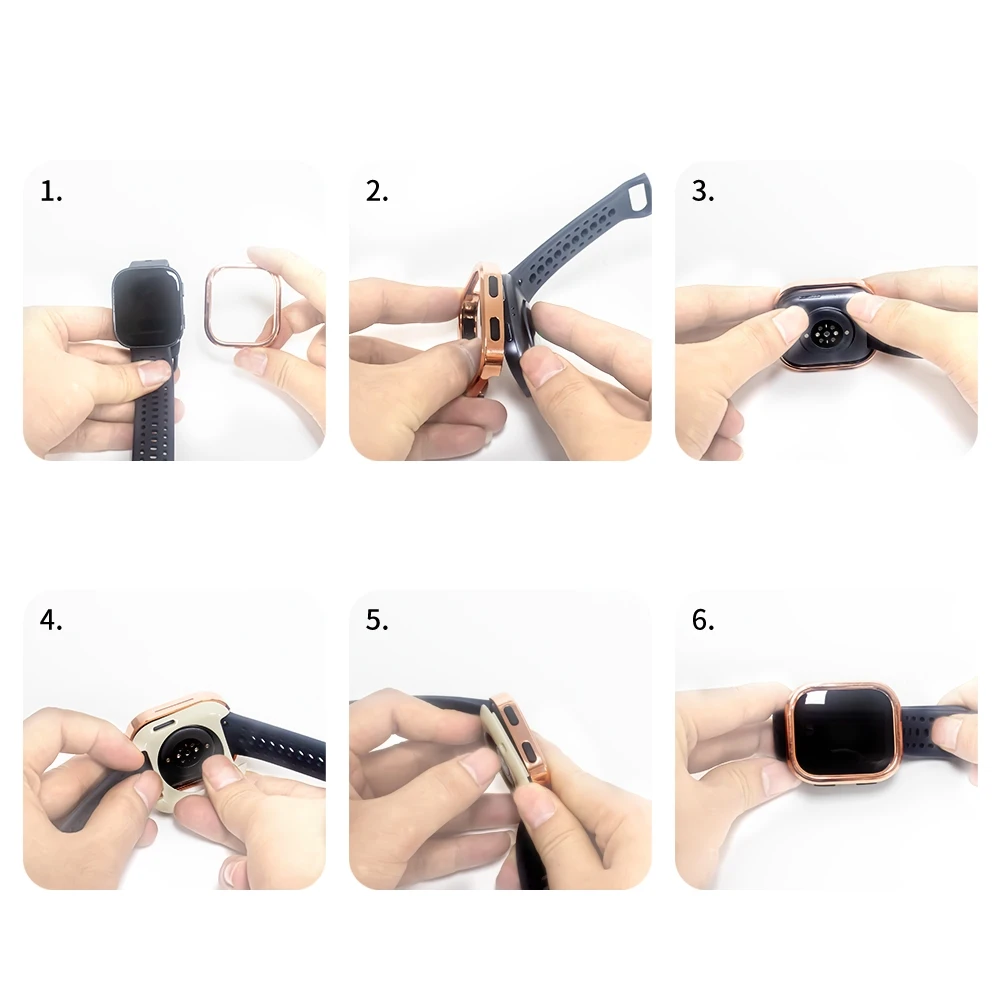 حافظة معدنية لهاتف Amazfit Bip 6 غطاء حماية مقاوم للصدمات لملحقات استبدال Amazfit Bip6 #1