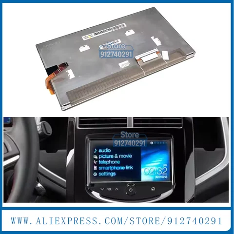 LA070WV1-TD05 Original 7 Inch LCD Display Screen Panel For 2013-2018 OpelAdam Car GPS Navigaiton LA070WV1(TD)(05) LA070WV1 TD05