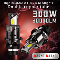 D SERIES D2S D4S LED Headlight Bulbs D1S D3S Canbus 30000LM D2R D4R Auto Bulbs 300W Car Lamp Xenon HID 6000K Plug&Play 12V 24V