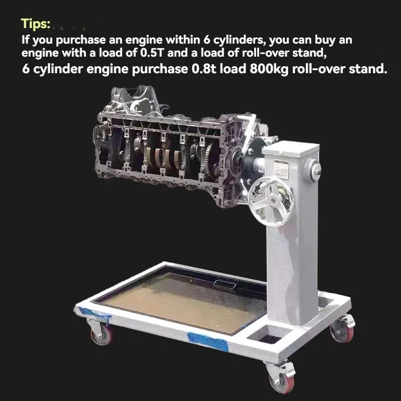 Automobile Engine Overhaul Flip Rack Disassembly and Assembly Repair Bracket Gearbox Engine Turntable Tool Automatic Locking
