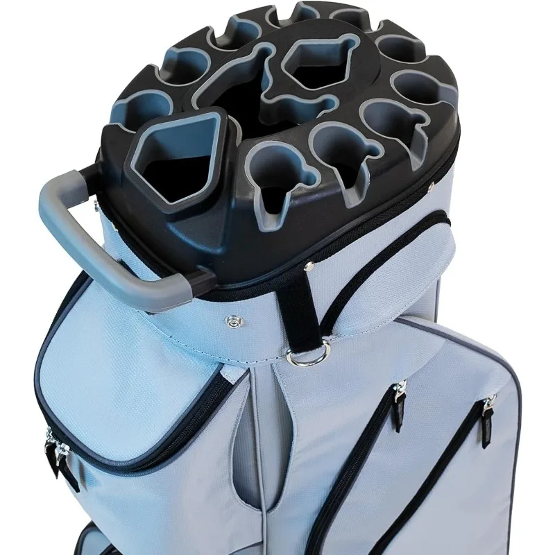 ZZZ Vault Golf Cart Bag - Quiet-Lock 14 Way Club Divider