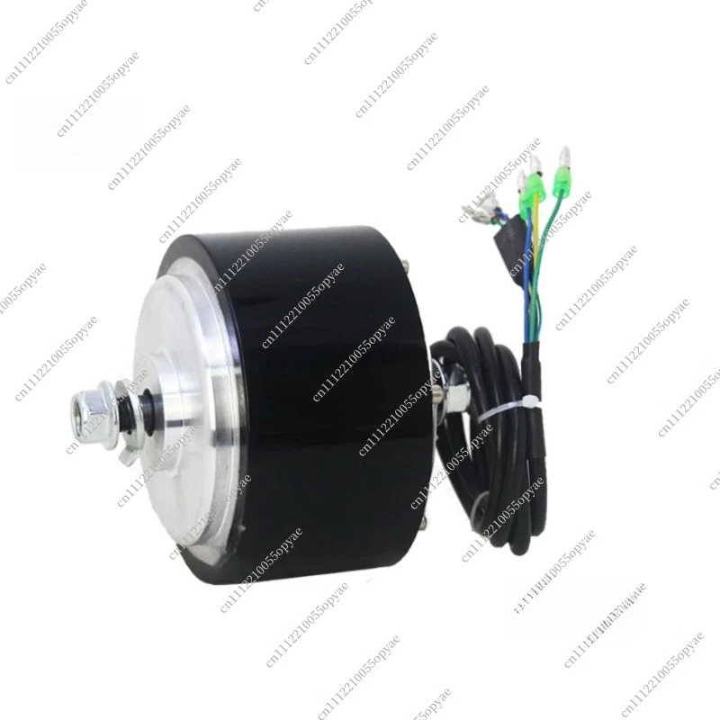 4-inch Brushless Speed Control Motor 116 Toothed Wheel Hub Reduction Motor DC Low-speed Large Torque Rail