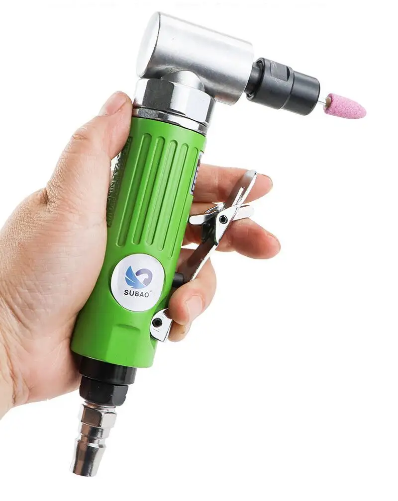 SUBAO 612 pneumatic right-angle engraving and grinding machine plastic box set grinding, polishing and deburring tool