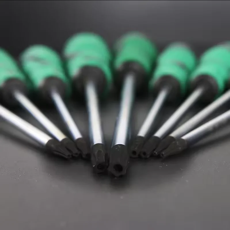 LAOA 1PC Torx Screwdriver Sets S2 Middle Hole Torx Hexangular Screwdriver Bolt Driver Special Screwdrivers