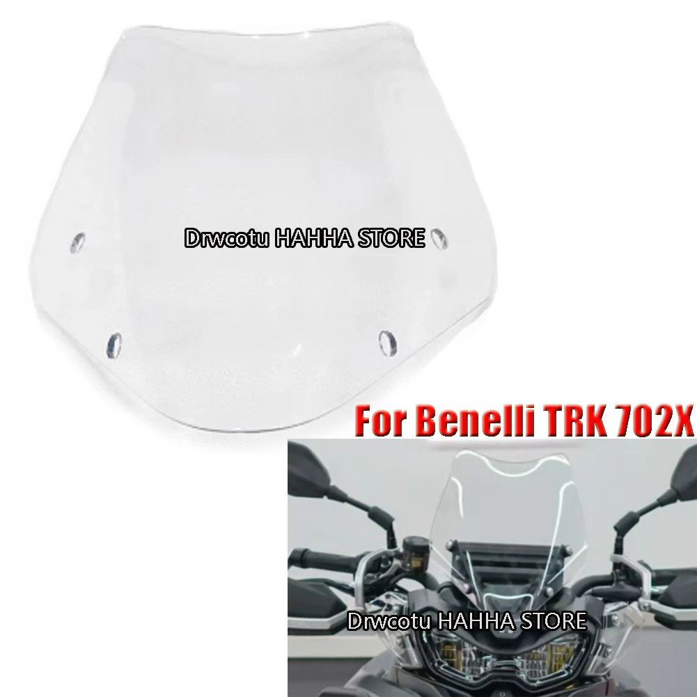 

For Benelli TRK702X BJ702 BJ700-5F TRK702 Motorcycle Front Windshield WindScreen Fairing Wind Deflector Windproof