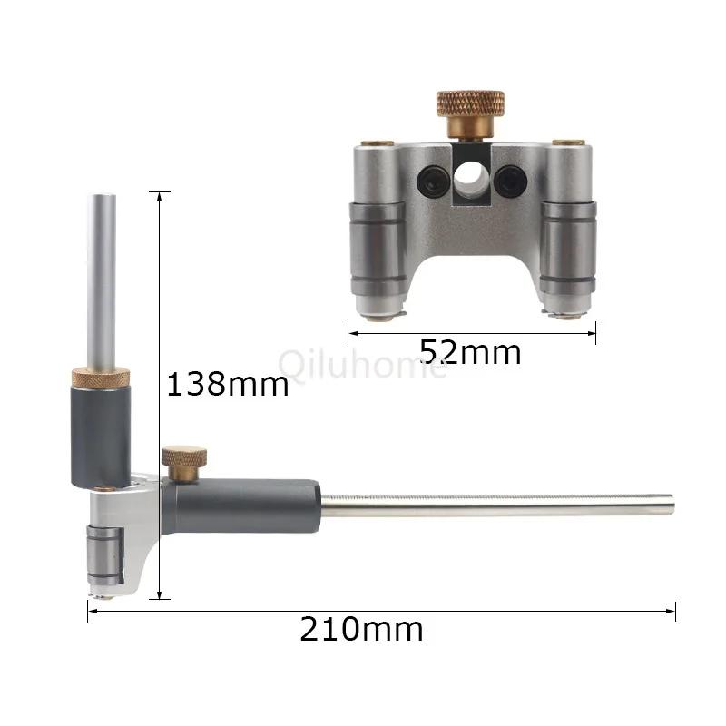 Woodworking Linear Arc Dual-Use Scriber Two-in-One Arc Parallel Wire Scriber Multi-Functional Marking Tool