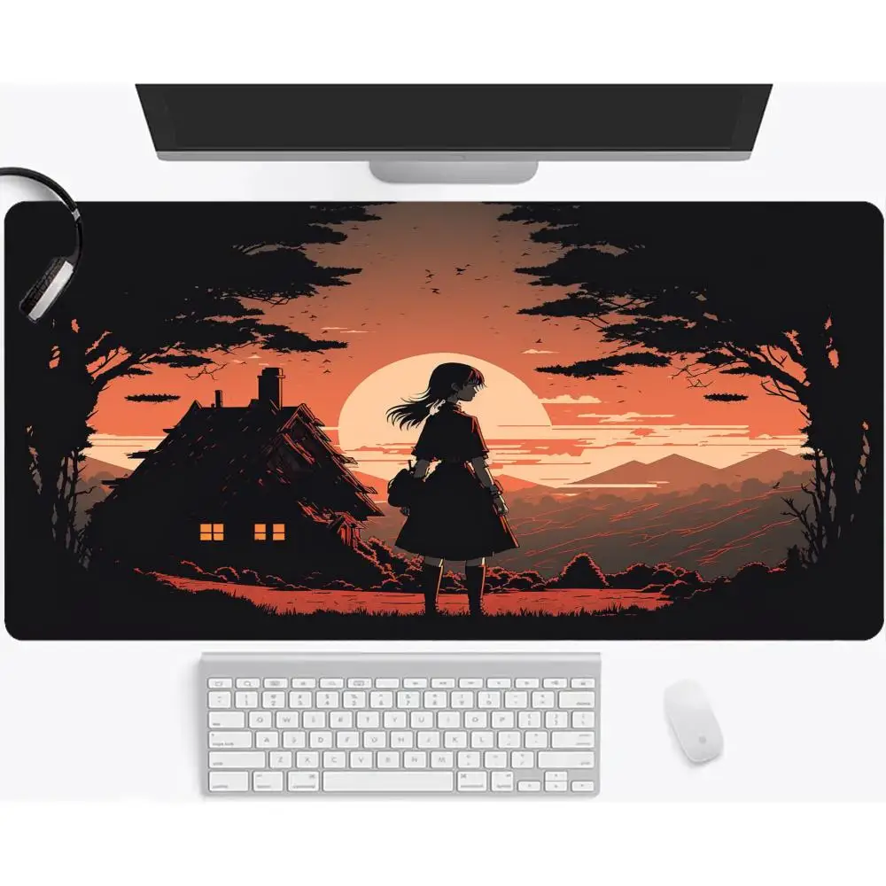 

size Mouse Large Pad Desk mat Office bedroom mat Anti-slip laptop Desktop computer mouse mat