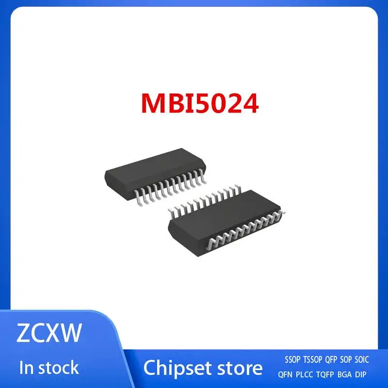 50PCS/LOT     MBI5024GP MBI5024 SSOP24