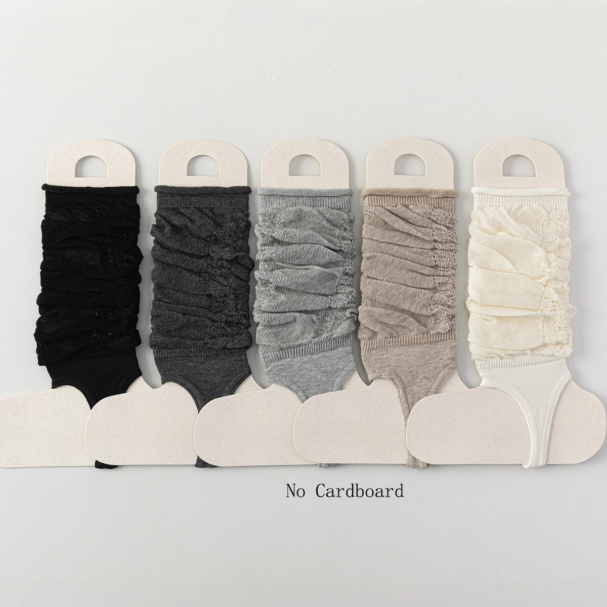 Beinwärmer für Damen, Baumwolle, hochwertig, einfarbig, dünn, für Frühling und Sommer, lange Socken, modische Beinwärmer im koreanischen Stil für Damen
