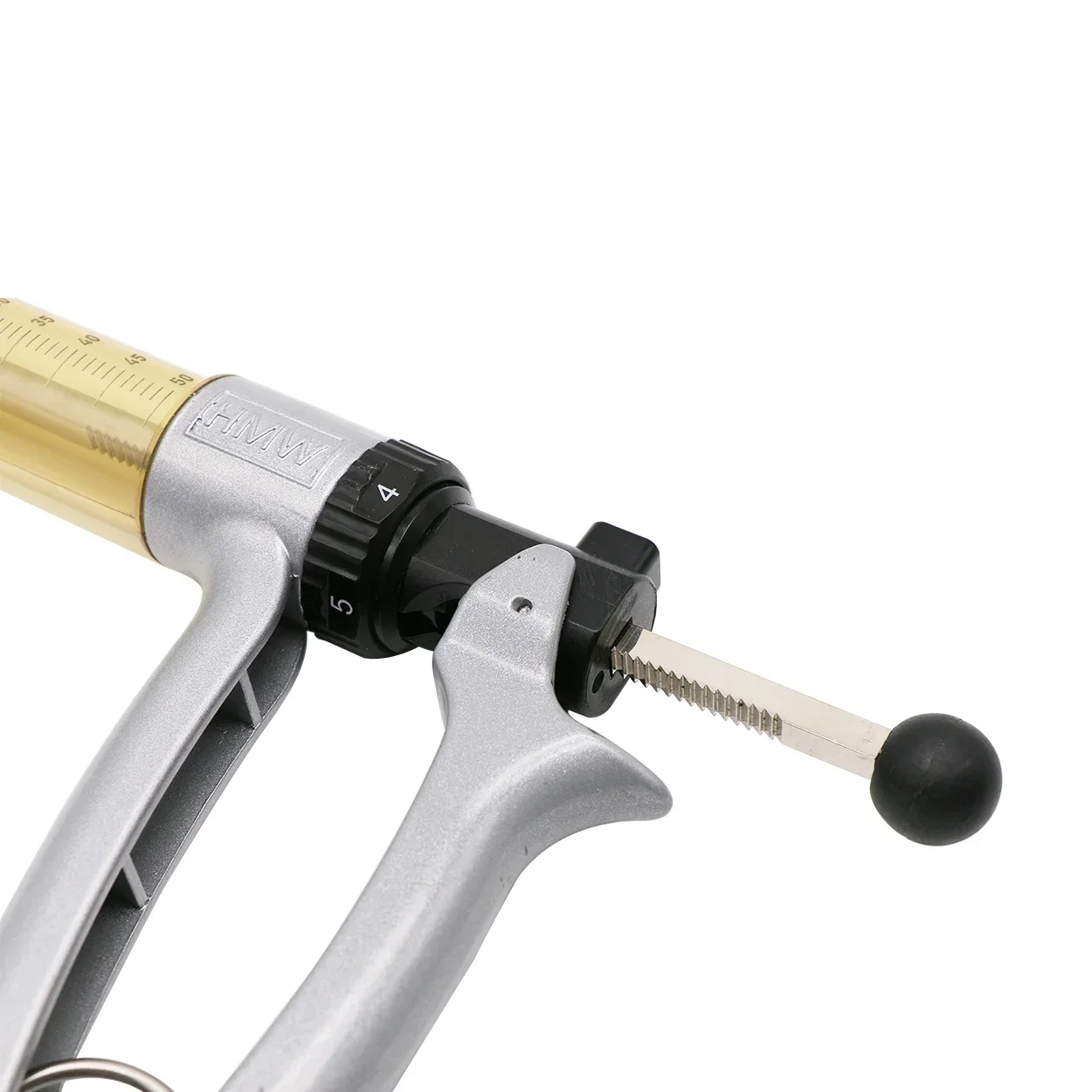 

Шприц ветеринарный полуавтоматический 25/50 мл для животных, регулируемый, для вакцинации свиней, крупного рогатого скота, овец